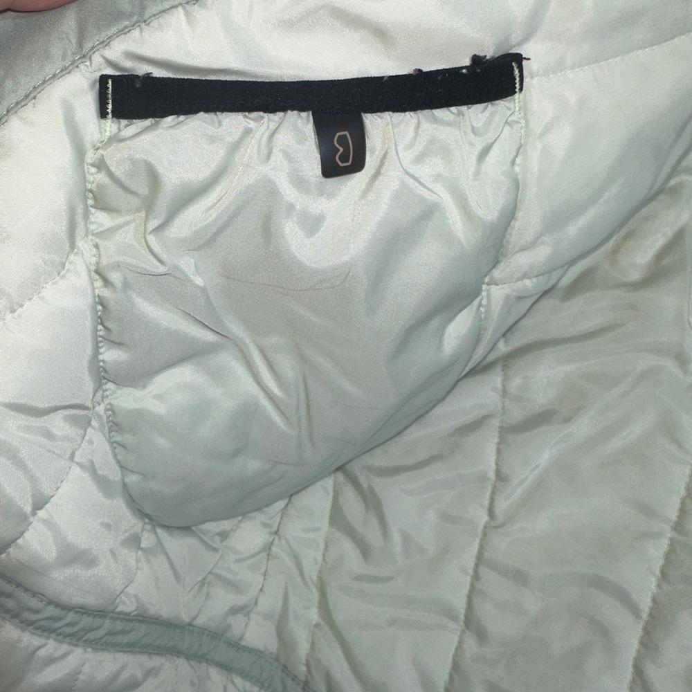 Columbia Vertex Womens Large Sage Green Charcoal Waterproof Hooded Ski Jacket - Picture 12 of 16